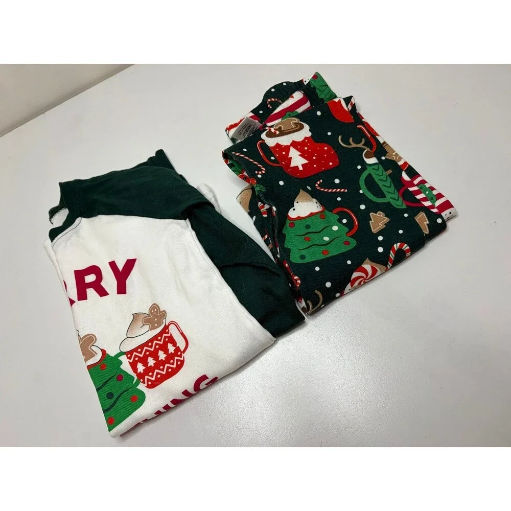 Girls Merry Christmas Pajamas